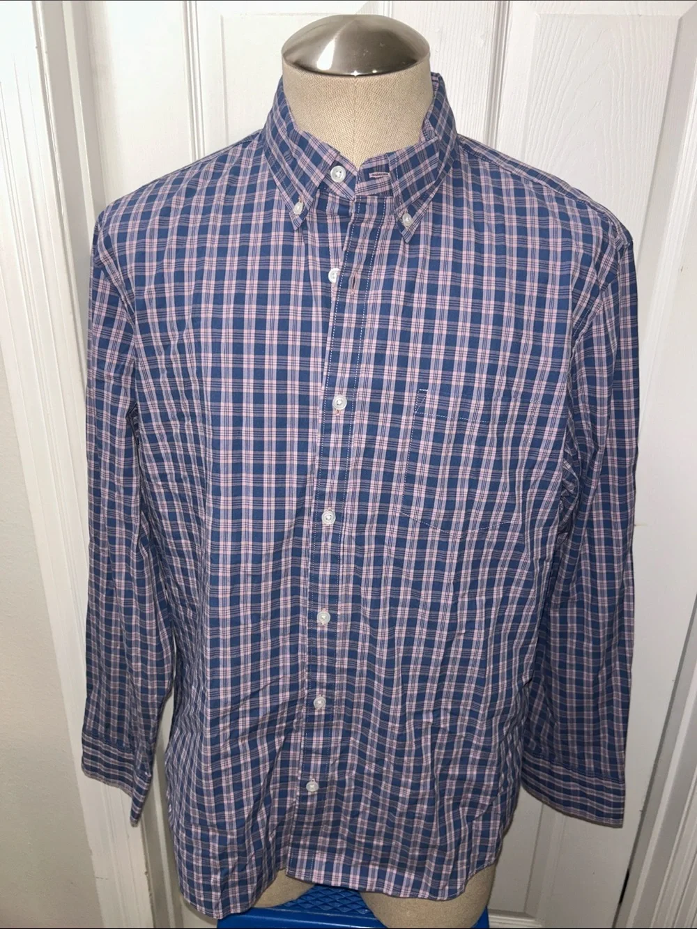 J. Crew lightweight plaid